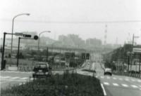 センター北駅西側交差点からふれあいの丘の画像