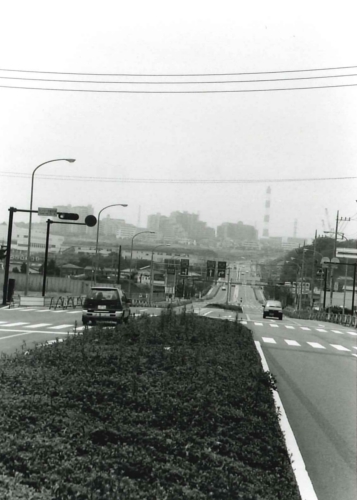 センター北駅西側交差点からふれあいの丘