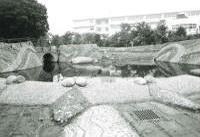 山崎公園　噴水広場の画像