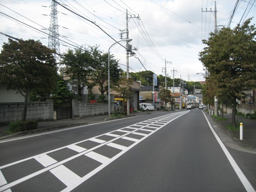 中原街道-久末方向