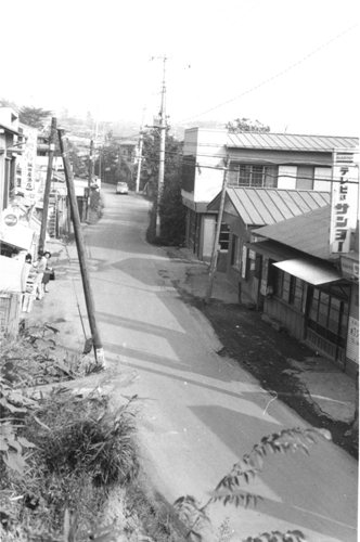 中原街道-不動上から山田小下方向