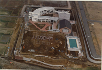 川和中学校開港記念航空写真の画像