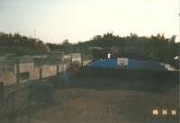 川和中学校バスケットコートの画像