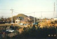 川和中学校から川和富士を眺むの画像