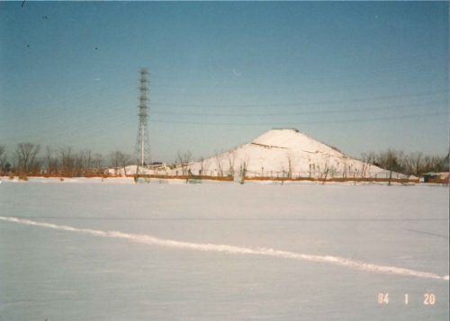 高山方面から川和富士を眺むの画像