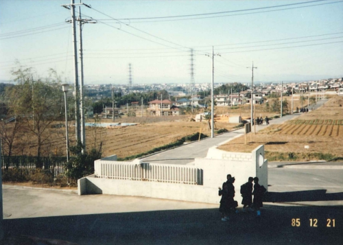 川和中学校下校風景の画像