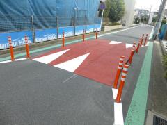 ハンプ（凸部）設置写真