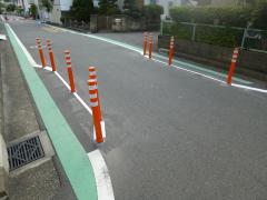 狭さく設置写真