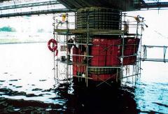 鉄板巻立て工法