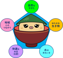 みずしるべの5つの視点の図