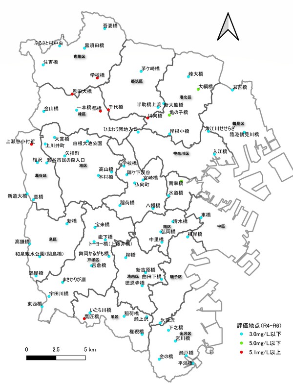 河川調査結果BOD