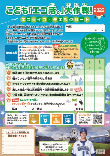 Image of Eco Life Check Sheet