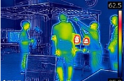 サーモカメラ体験