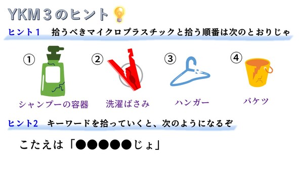 YKM３を解くためのヒント