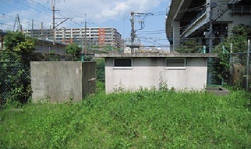 根岸地下道ポンプ場全景