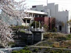 放流ゲートの写真