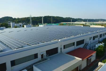 太陽光発電設備の写真