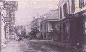 Main Street for Foreign Residents in the middle of the Meiji era