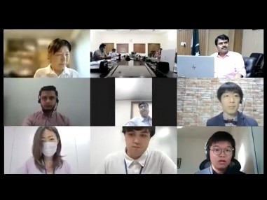 企業プレゼンテーションの様子