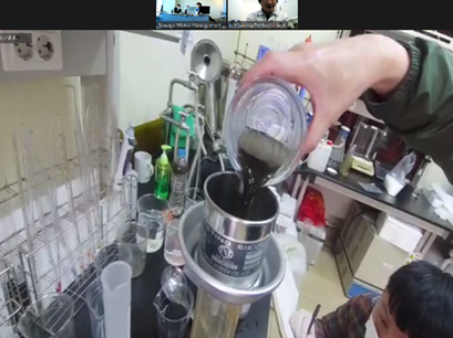 凝集沈殿の研修