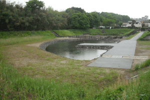 梅田川遊水地平常時の画像