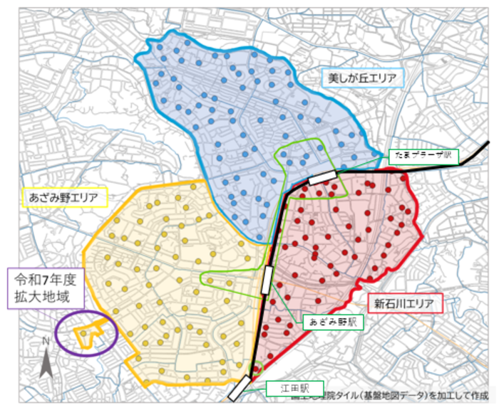 スポットマップ