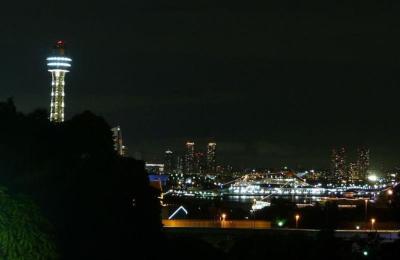 展望台からの夜景の写真