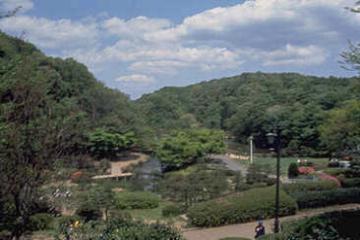 久良岐公園内の風景