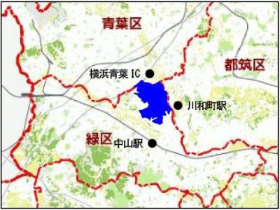 北八朔恵みの里エリア図