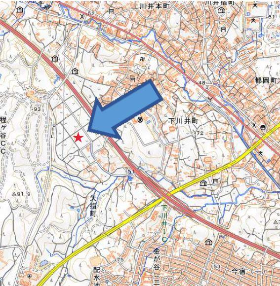 ネギ収穫体験案内図