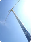 完成した風車の写真