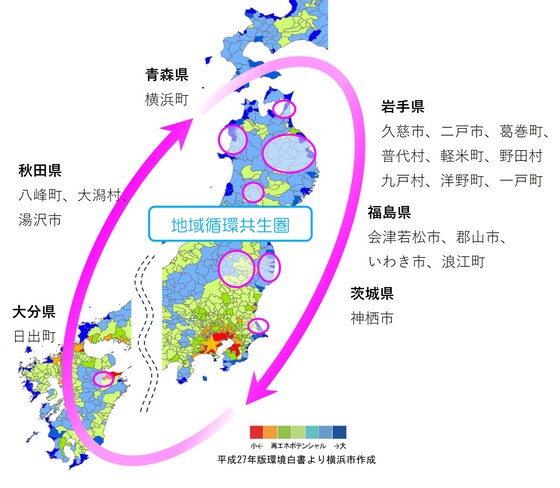 19の市町村