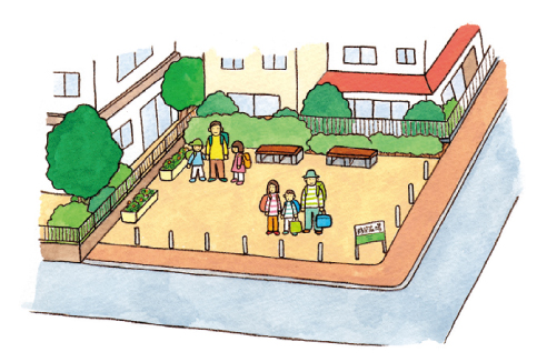 We display image figure of "disaster prevention open space of town" maintenance.