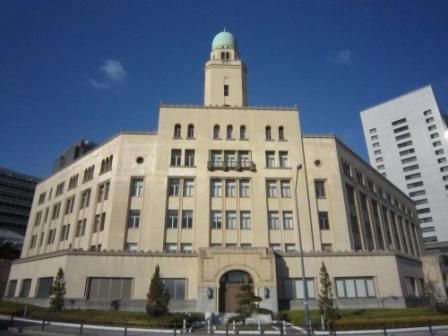 横浜税関本関庁舎模型の写真