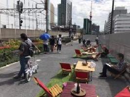 東横廃線跡地遊歩道写真