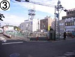 ③暫定駐輪場の写真