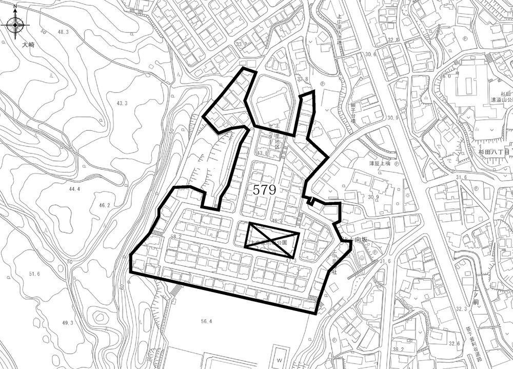 事前協議要望地区の画像