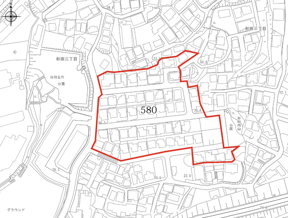 事前協議要望地区の画像