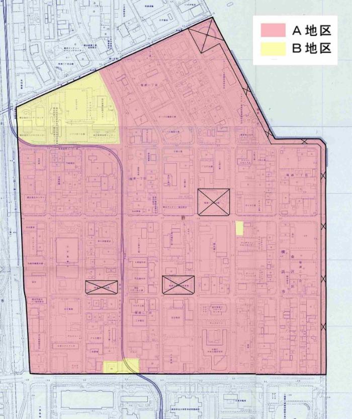 事前協議要望地区の画像