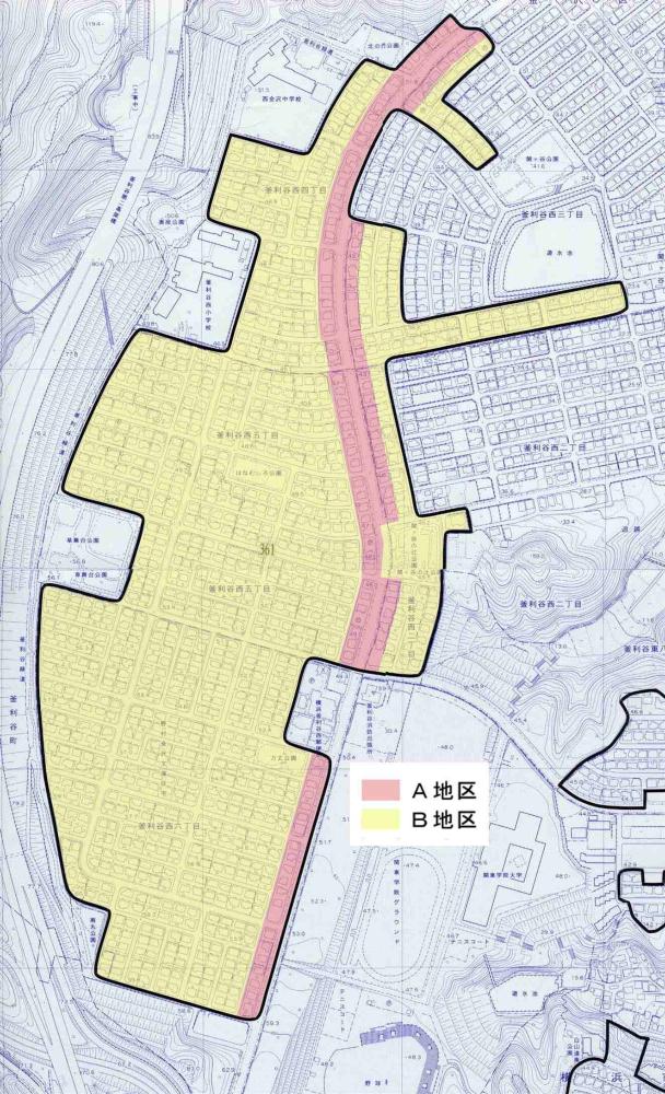 事前協議要望地区の画像