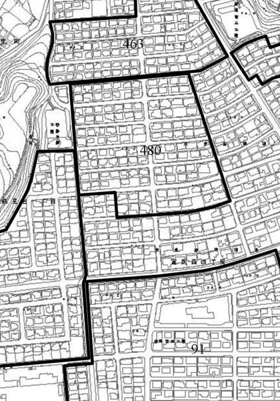 事前協議要望地区の画像