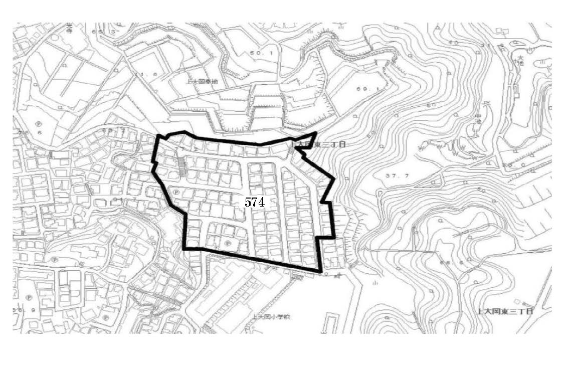 事前協議要望地区の画像