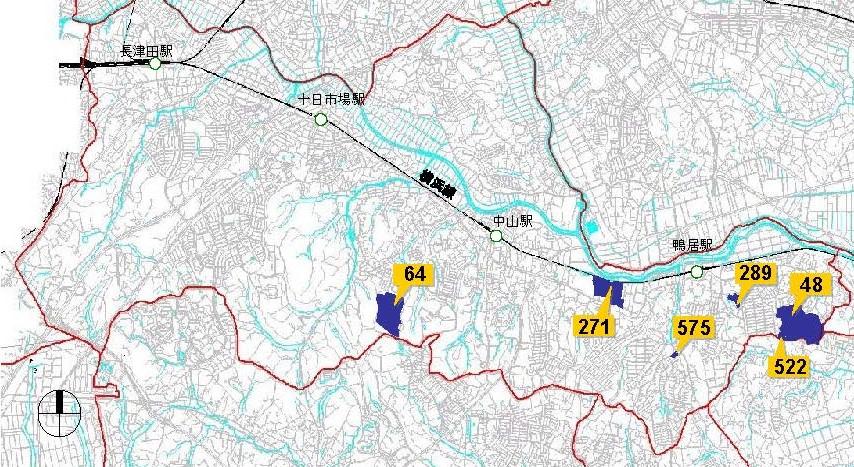 緑区建築協定の一覧の画像