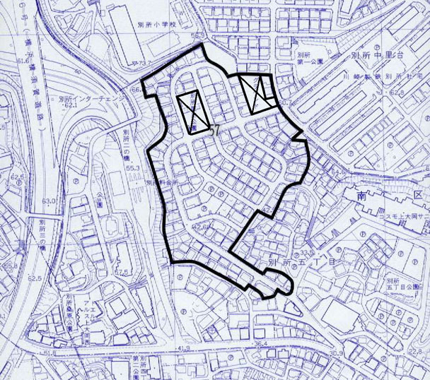 事前協議要望地区の画像