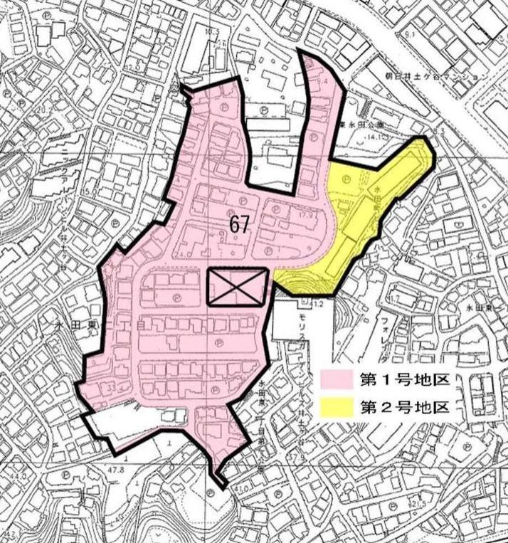 事前協議要望地区の画像