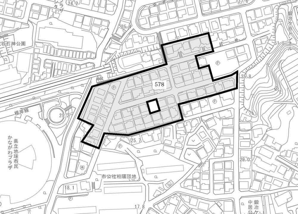 事前協議要望地区図の画像