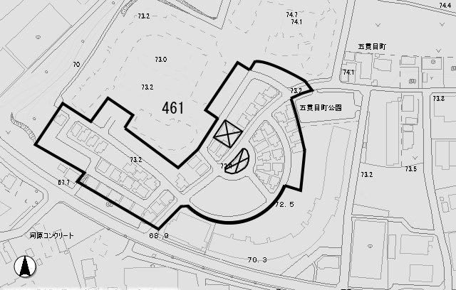 事前協議要望地区の画像