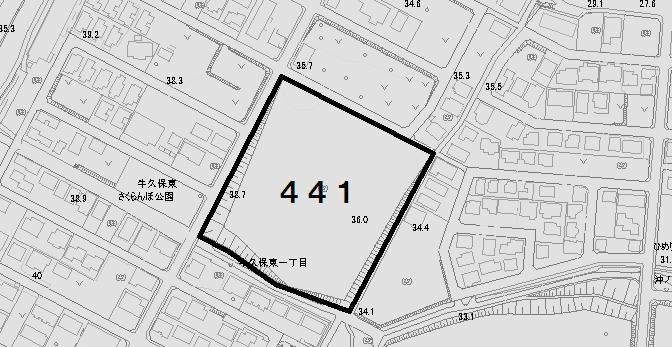 事前協議要望地区の画像