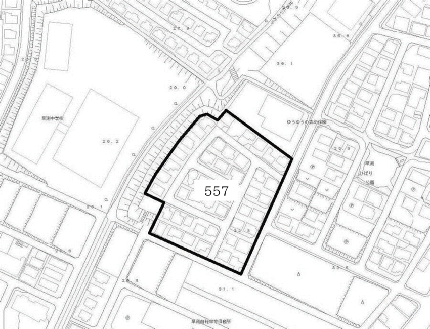 事前協議要望地区の画像