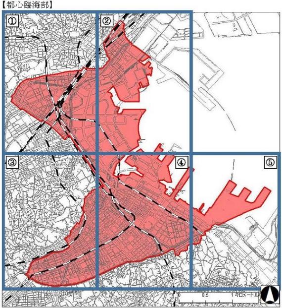 適用地域(都心臨海部)